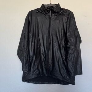 Helly Hansen black rain jacket size large
